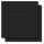 BRIXIES 225018 Plus Basis Platte schwarz 20 x 20 Noppen Doppelpack