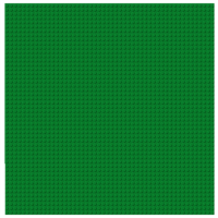 BRIXIES 225020 Plus Basis Platte Grün 50 x 50 Noppen