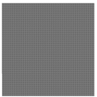 BRIXIES 225021 Plus Basis Platte Grau 50 x 50 Noppen
