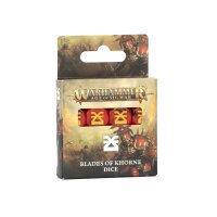 Games Workshop 83-39 AGE OF SIGMAR: BLADES OF KHORNE DICE