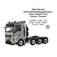 NZG 756/01 MAN TGX 8x4Schwerlastzugmaschine