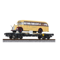 LILIPUT L235784 - 4-achs. Transpwg. m. Bahnbus...