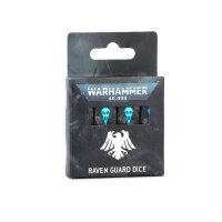 Games Workshop 55-62 WARHAMMER 40000: RAVEN GUARD DICE -...