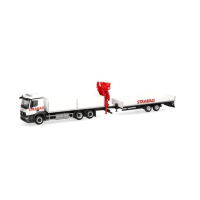 HERPA 320665 Mercedes-Benz Actros M Baustoff-LKW mit Kran...
