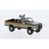 BREKINA 267450 , GMC Sierra Grande, braun/gold, 1981, 1:87