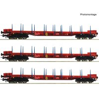 Roco 6600219 Güterwagen-Set 3-tlg., Epoche III-IV,...