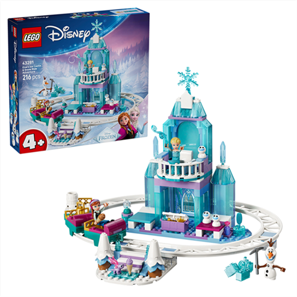 LEGO® 43281 Disney Princess - Elsas Schlittenfahrt um den Eispalast