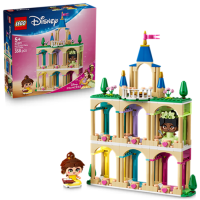 LEGO® 43291 Disney Princess - Die Mini-Prinzessinnen Belle und Tiana mit ihrem Schloss