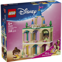 LEGO® 43291 Disney Princess - Die Mini-Prinzessinnen Belle und Tiana mit ihrem Schloss