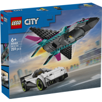 LEGO® 60489 City Fahrzeuge - Düsenflieger vs. Rennauto