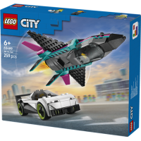 LEGO® 60489 City Fahrzeuge - Düsenflieger vs. Rennauto