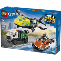 LEGO® 60505 City Fahrzeuge - Kombinationsset mit Flugzeug, Wartungsfahrzeug und Luftkissenboot