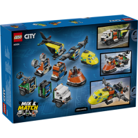 LEGO® 60505 City Fahrzeuge - Kombinationsset mit Flugzeug, Wartungsfahrzeug und Luftkissenboot