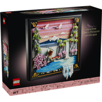 LEGO® 31218 ART - Japanische Kirschblütenlandschaft