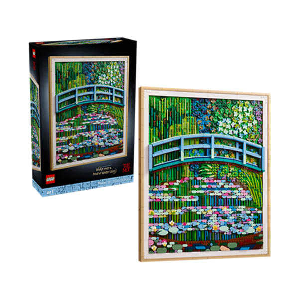 LEGO® 31220 ART - Claude Monet – Brücke über einen Seerosenteich