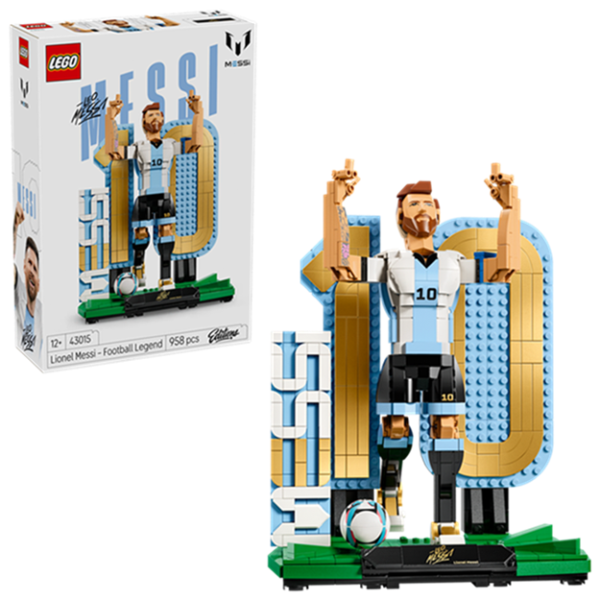 LEGO® 43015 Editions Football - Lionel Messi – Fußballlegende