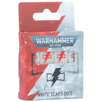 Games Workshop 55-67 WARHAMMER 40000: WHITE SCARS DICE -...