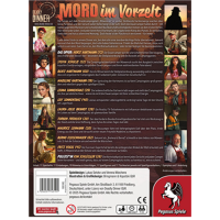 Pegasus Spiele 74319 Deadly Dinner - Mord im Vorzelt - Brettspiele