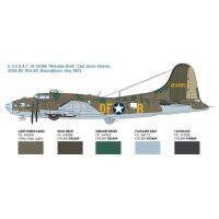 ITALERI 510001487 1:72 US B-17F Flying Fortress