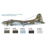 ITALERI 510001487 1:72 US B-17F Flying Fortress
