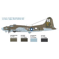 ITALERI 510001487 1:72 US B-17F Flying Fortress