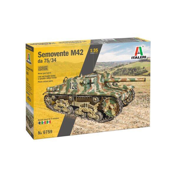 ITALERI 510006759 1:35 Semovente M42 da 75/34 U