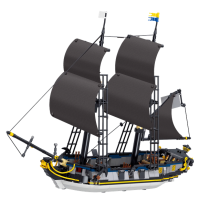 BRIXIES 222.302 Plus Piraten Schiff groß