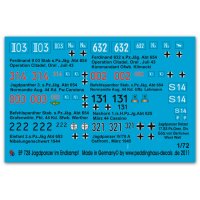 Peddinghaus-Decals 1:72 0728 Panzer im Endkampf im Reich