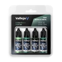 Vallejo 77257 Farb-Set, True Metallic Metal ,...