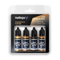 Vallejo 77252 Farb-Set, True Metallic Metal, Kaiserliches...