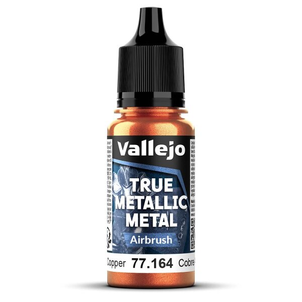 Vallejo 77164 True Metallic Metal Airbrush, Antikes Kupfer, 18 ml