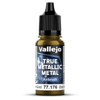 Vallejo 77176 True Metallic Metal Airbrush,...