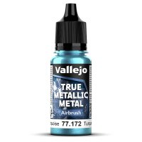 Vallejo 77172 True Metallic Metal Airbrush, Hydra...