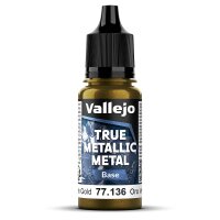 Vallejo 77136 True Metallic Metal Base, Grünliches...