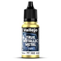 Vallejo 77102 True Metallic Metal Light, Strahlendes...