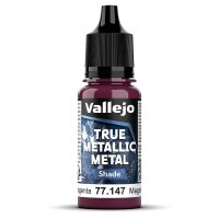 Vallejo 77147 True Metallic Metal Shade, Purpurrotes...