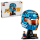 LEGO® 43017 McLaren Mastercard F1® Team Oscar Piastri Helm mit Verpackung und aufgebautem Displaymodell