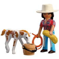 PLAYMOBIL 72026 DuoPack Reiterin mit Fohlen