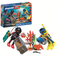 PLAYMOBIL 72078 City Action - Polizeitaucher mit Schatz