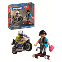 PLAYMOBIL 72079 City Action - Verfolgungsjagd mit Motorrad