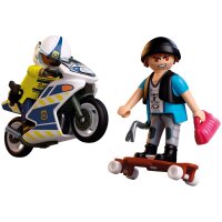 PLAYMOBIL 72079 City Action - Verfolgungsjagd mit Motorrad