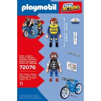 PLAYMOBIL 72076 City Action - Fahrradraub