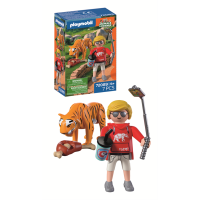 PLAYMOBIL 72089 Animals & Friends Zoo: Tiger und...