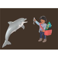 PLAYMOBIL 72091 Animals & Friends Zoo: Delfin und...