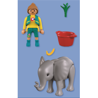 PLAYMOBIL 72092 Animals & Friends Zoo: Elefantenbaby...