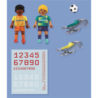 PLAYMOBIL 72058 Soccer Fussballspieler und Fussballspielerin