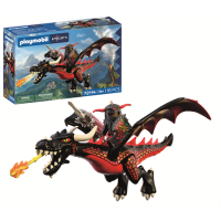 PLAYMOBIL 72114 Knights Schwarzer Drache