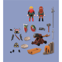 PLAYMOBIL 72117 Knights Steinkatapult Drachenritter