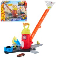 MATTEL JHL95 Hot Wheels City Super Feuerwehrwache