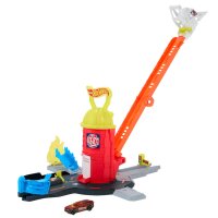 MATTEL JHL95 Hot Wheels City Super Feuerwehrwache